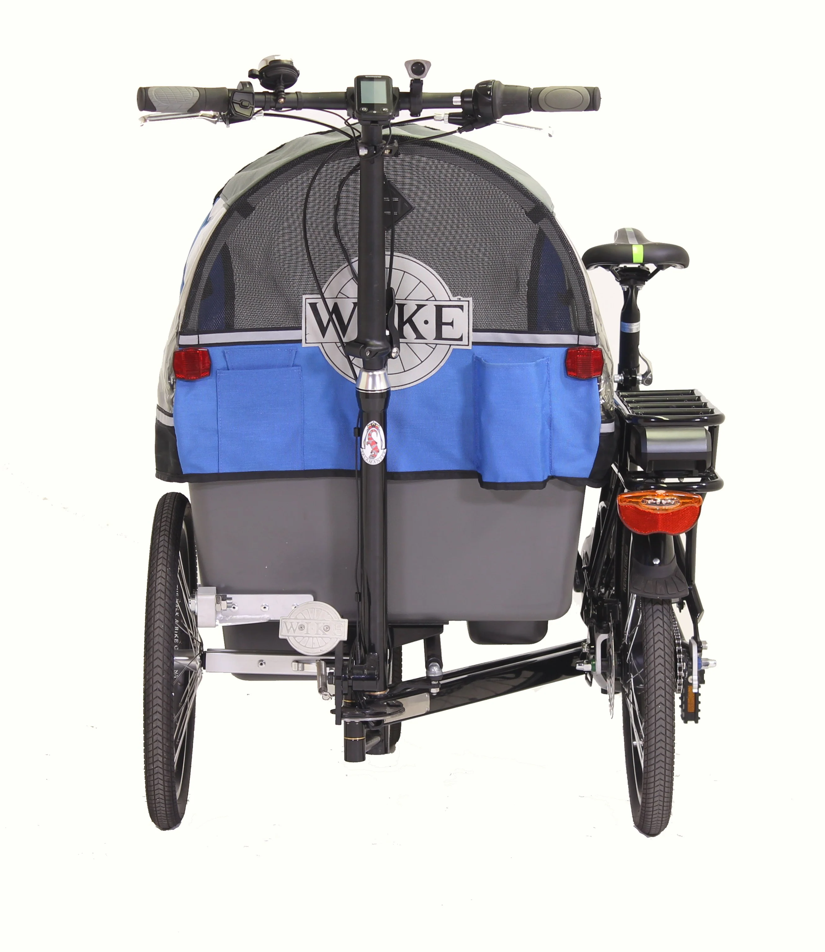 Wicycle® 'WIKE Electric Salamander' E-Cargo Bicycle & Stroller - Image 2