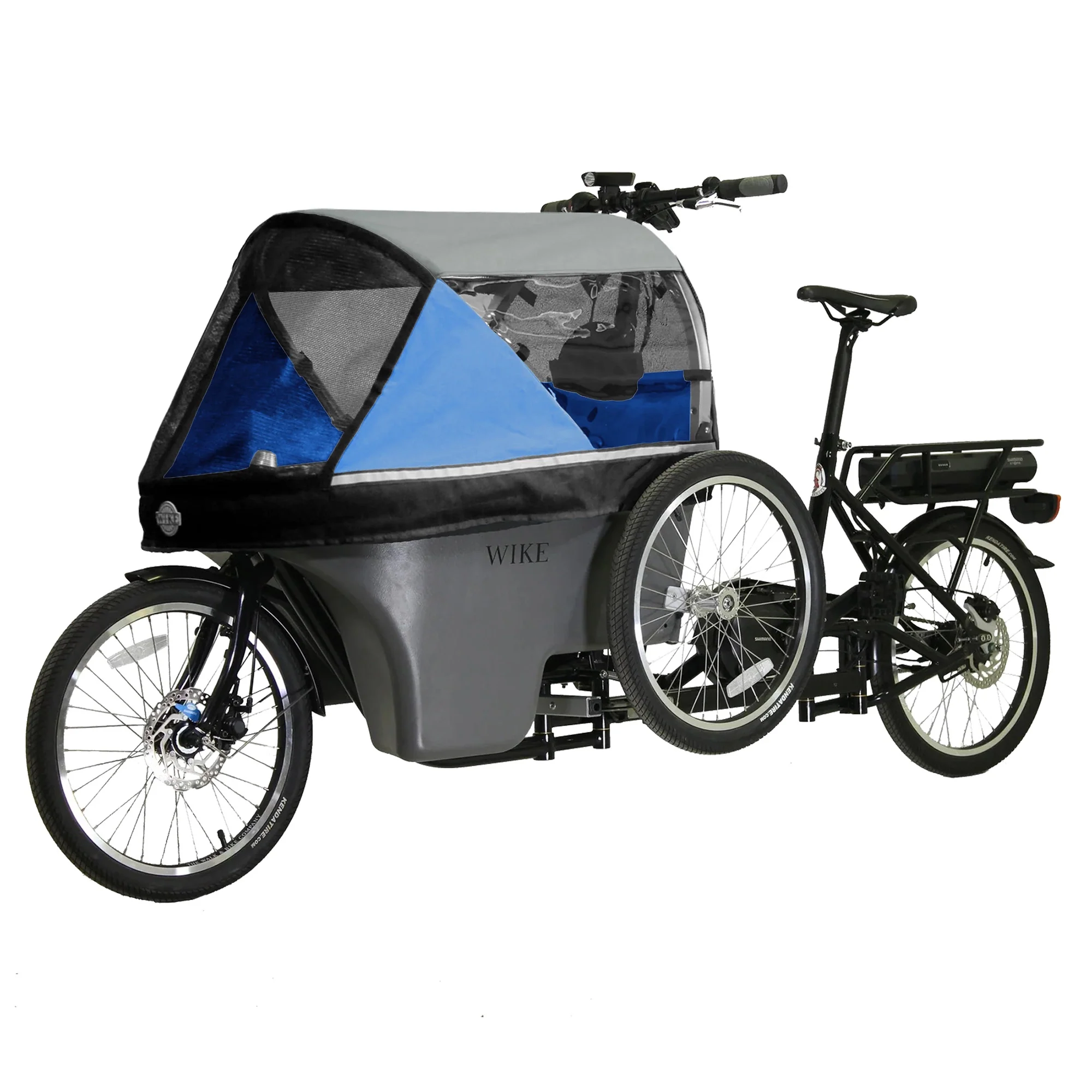 Wicycle® 'WIKE Electric Salamander' E-Cargo Bicycle & Stroller - Image 3