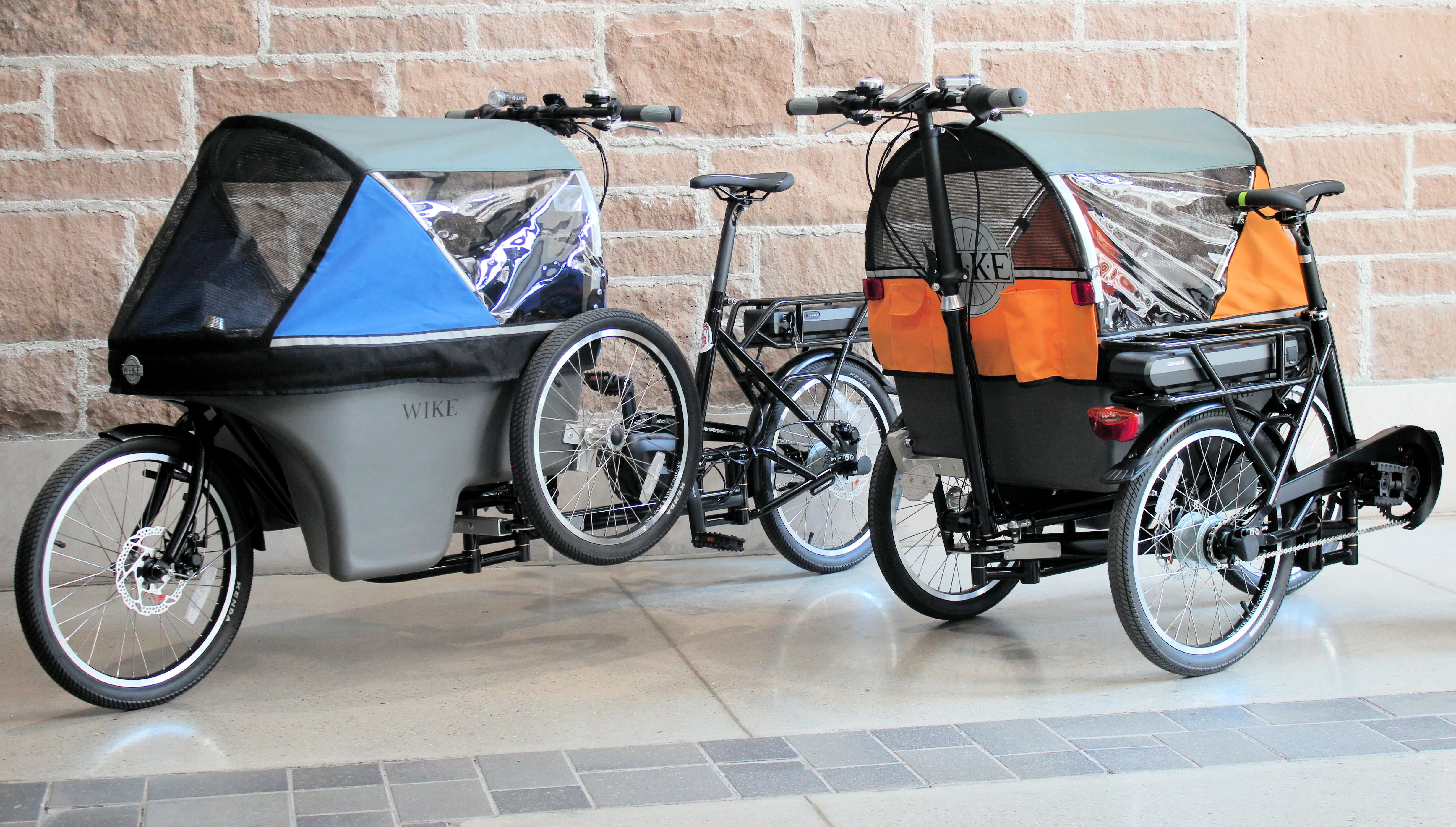 Wicycle® 'WIKE Electric Salamander' E-Cargo Bicycle & Stroller - Image 4
