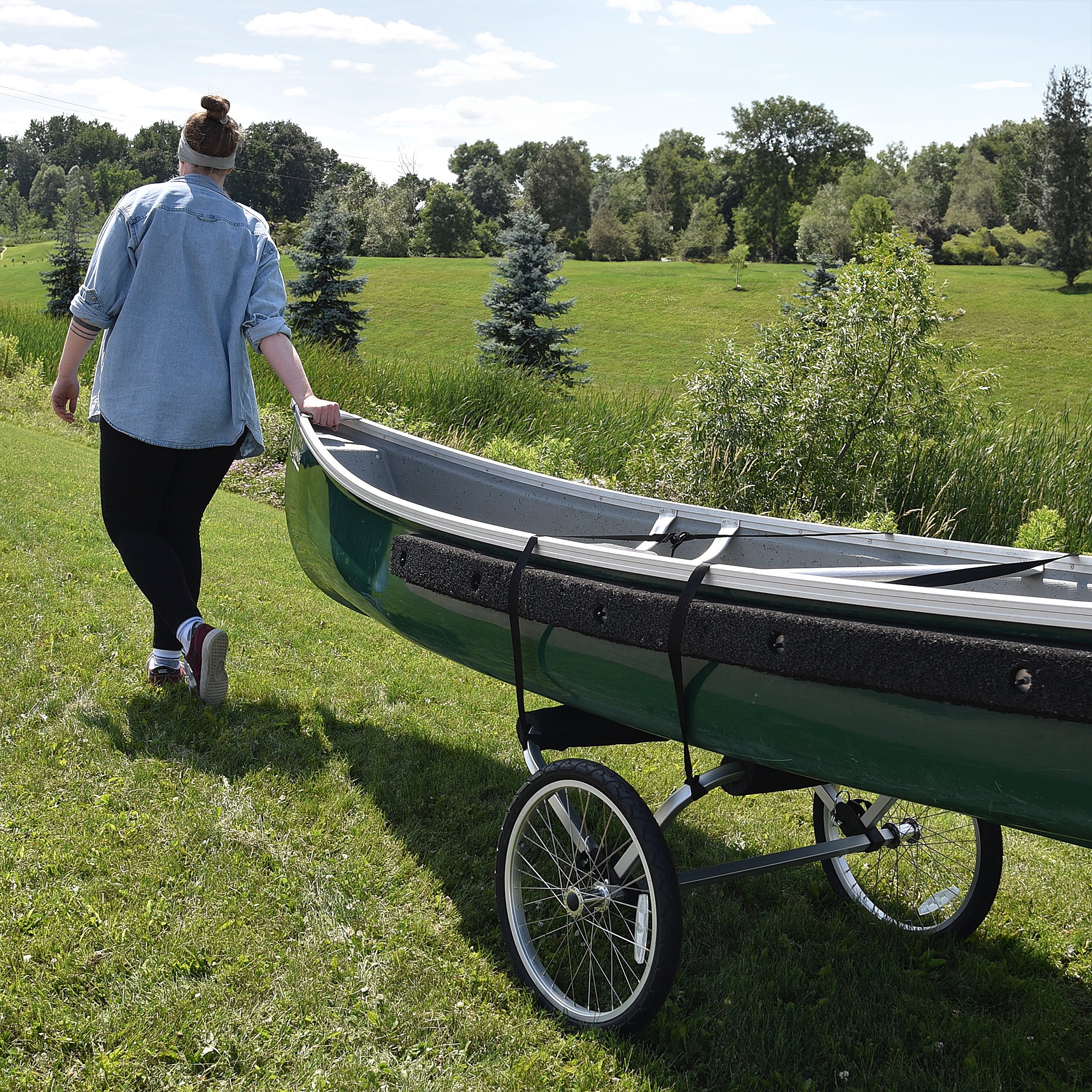 Wike Heavy Duty Boat Cart for Canoes - Image 4