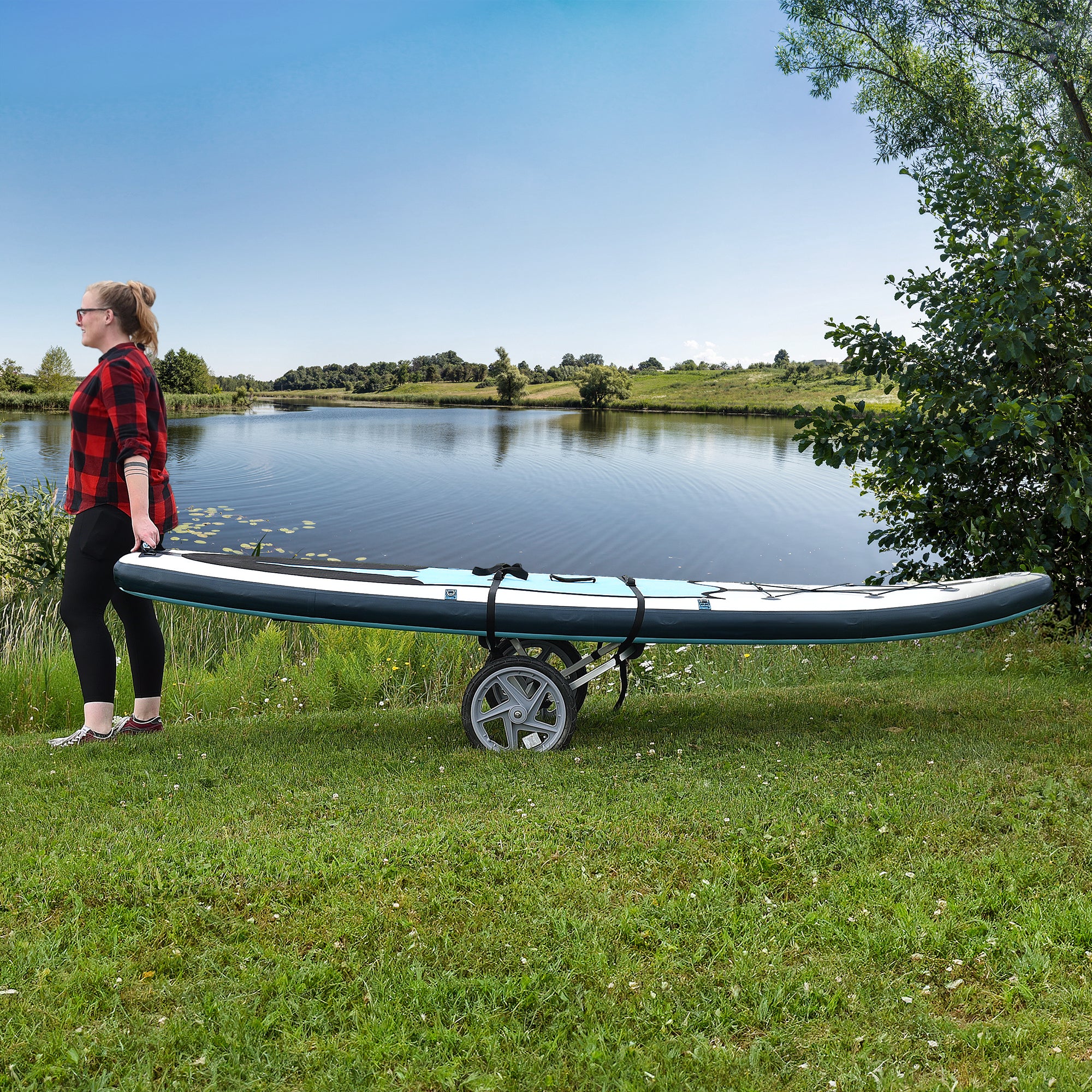 Wike Ultra-Lite Boat Cart for Kayak and Surf - Image 9